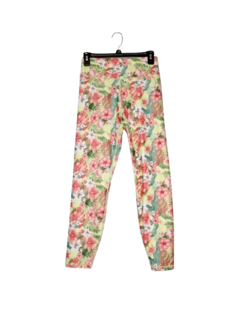 Muscle Nation HBxMN Sweetheart Tropical Floral Ankle Leggings - L NWT